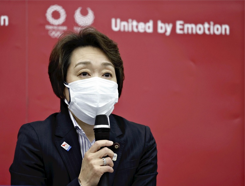 在令人尷尬的性別歧視爭議後，日本新任東京奧運暨帕運組織委員會主席橋本聖子誓言要「重獲大眾對東京奧運組織委員會的信任」。 圖／美聯社／達志影像