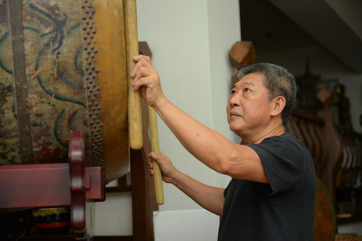 國寶級的新莊响仁和王錫坤師傅傾囊授絕藝 圖：新北市文化局提供