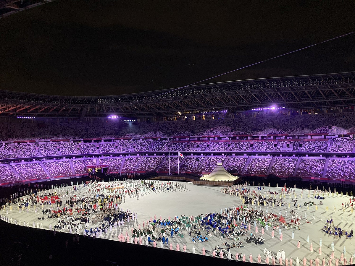 2020 東京奧運開幕式入場進行曲皆為日本經典遊戲音樂，引發全球網友熱烈討論。 圖：翻攝自 オリンピック 官方推特