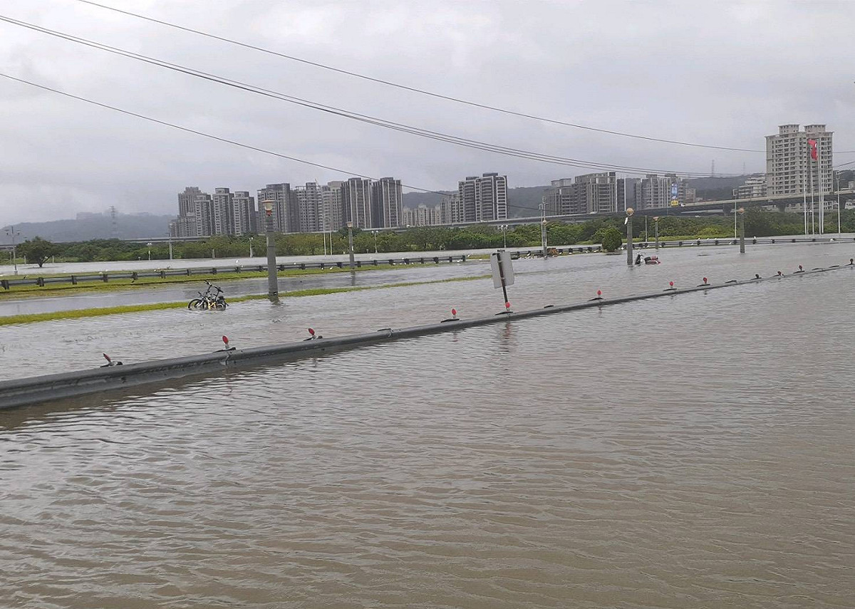 二重疏洪道 圖：新北市水利局提供