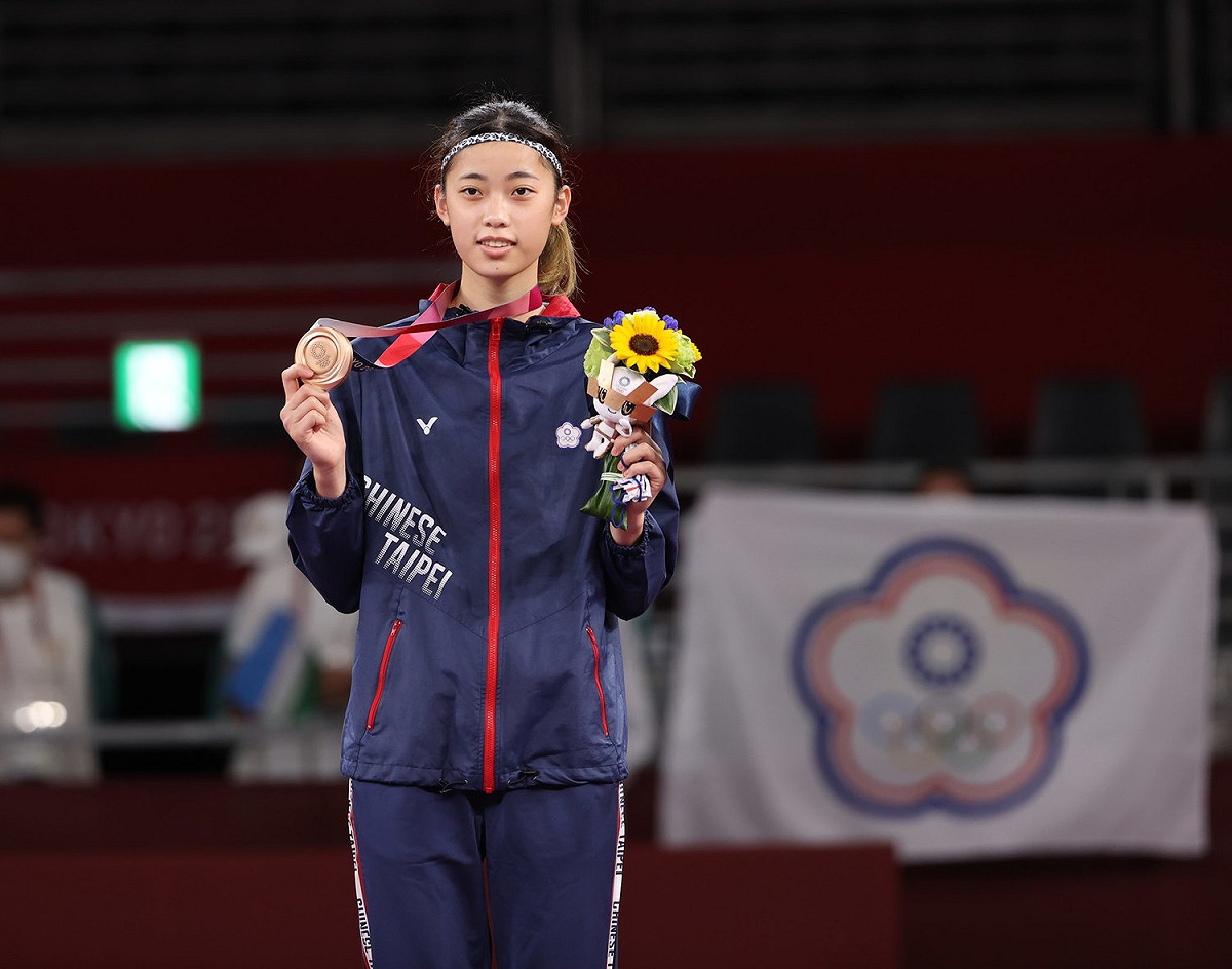 東奧目前1銀1銅 蔡英文：「謝謝台灣選手們，帶給我們感動的一天」