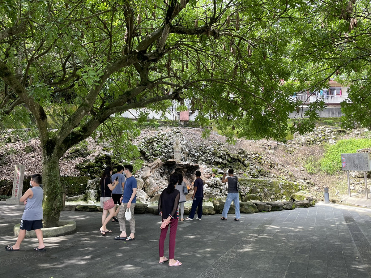 水火同源也需配戴口罩。 圖：台南觀旅局