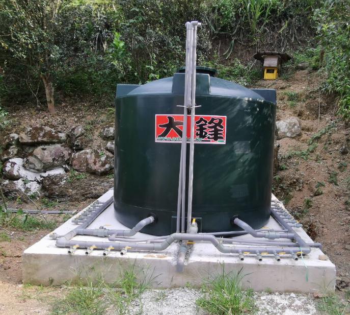 6噸儲水塔。 圖：新北市政府