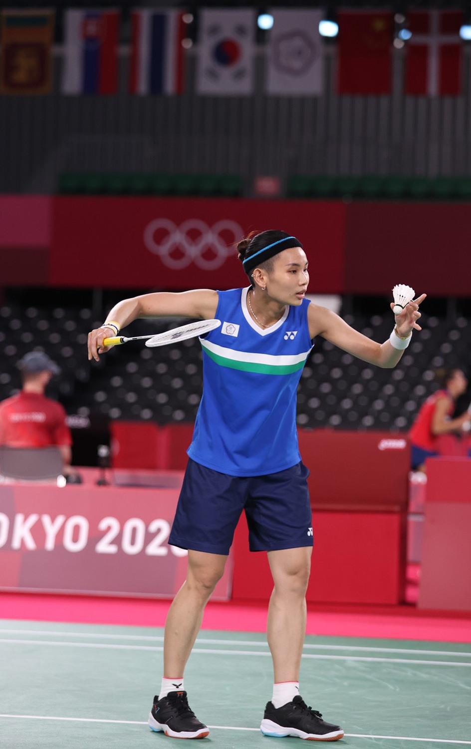 「世界球后」戴資穎明天將對戰世界排名41的法國選手齊雪霏。 圖：體育署
