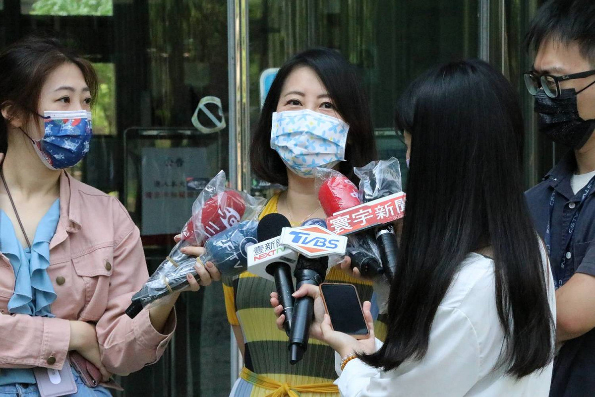 陳時中競選總幹事吳思瑤 圖:吳思瑤辦公室 / 提供（資料照）