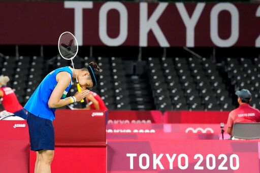世界球后戴資穎出征東京奧運。 圖：美聯社／達志影像／提供