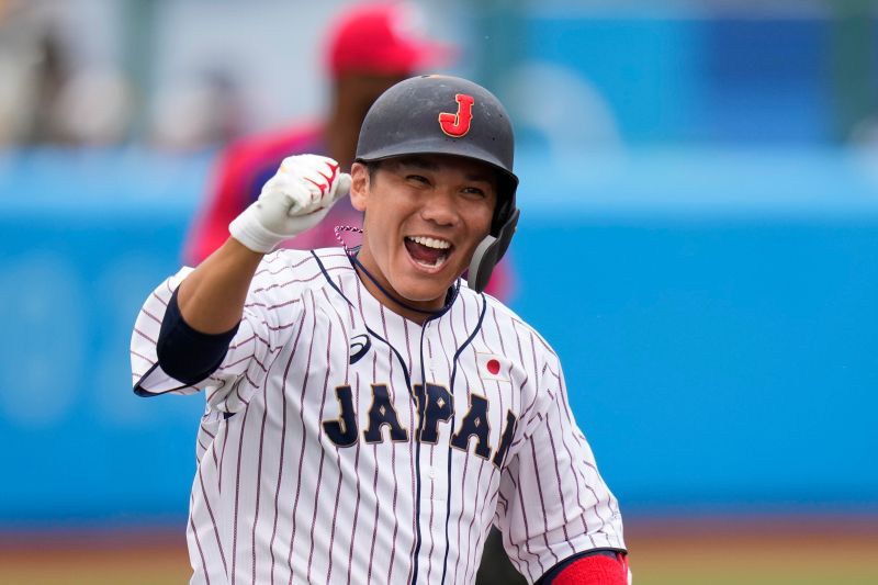 日本隊坂本勇人。 圖：美聯社／達志影像／提供