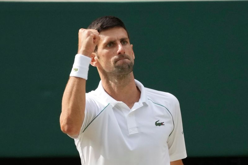 Novak Djokovic闖進東京奧運16強。 圖：美聯社／達志影像／提供