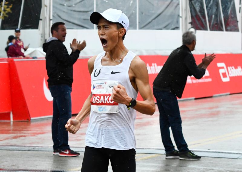 日本馬拉松紀錄保持人大迫傑 (Suguru Osako)宣布在東奧後退役 。 圖／美聯社／達志影像