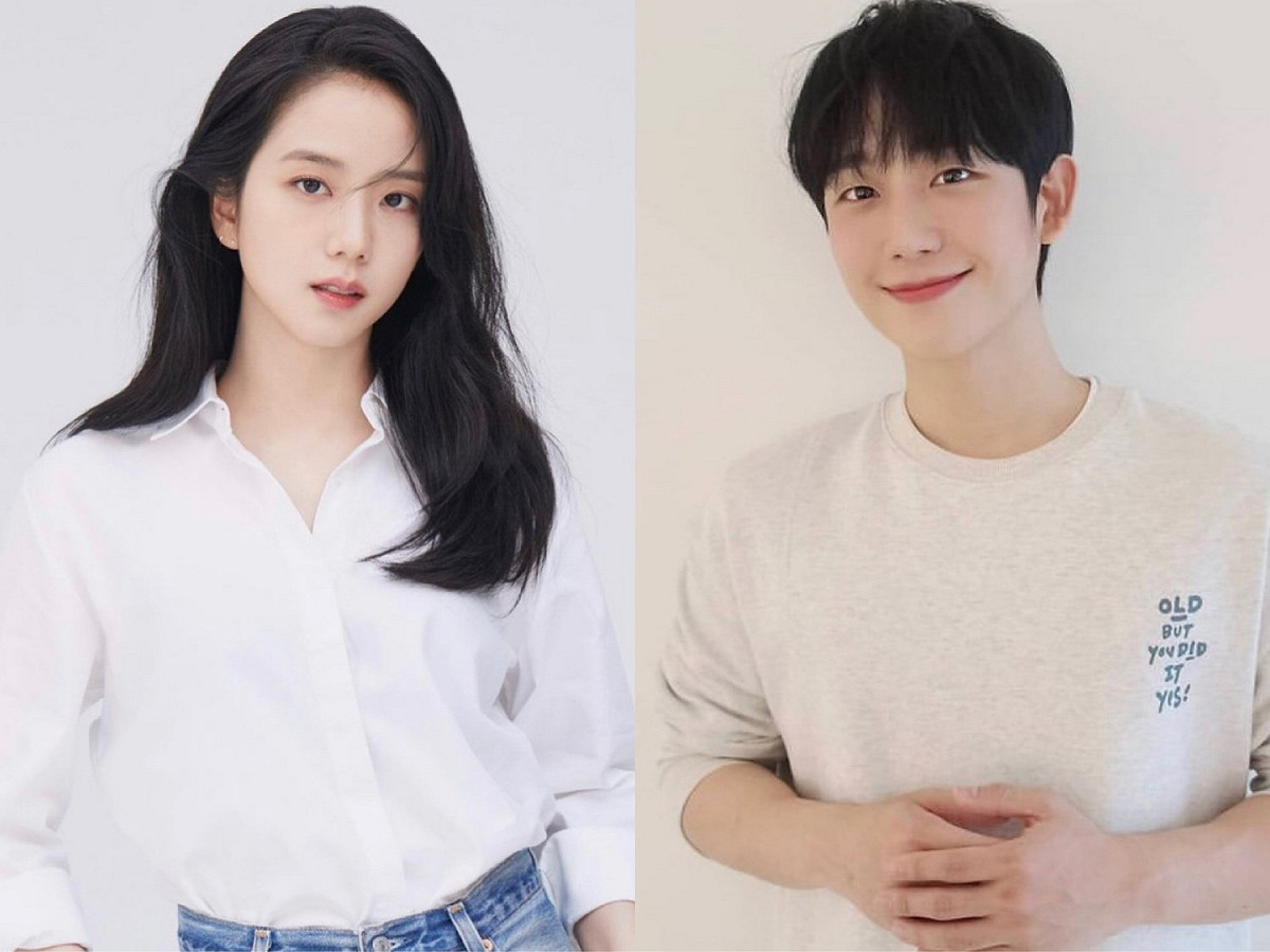 Jisoo(左)、丁海寅(右)新戲《雪滴花》被質疑美化間諜歷史。 圖：翻攝自IG