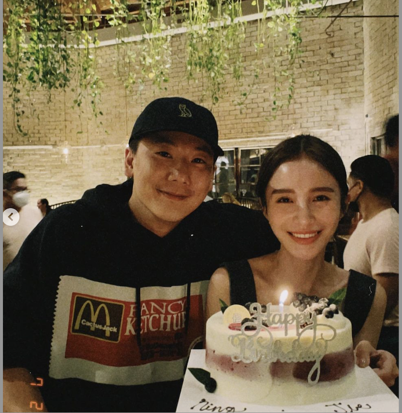 張甯兒日前發出與男友在美國慶生合照。 圖：翻攝IG/Ning Chang