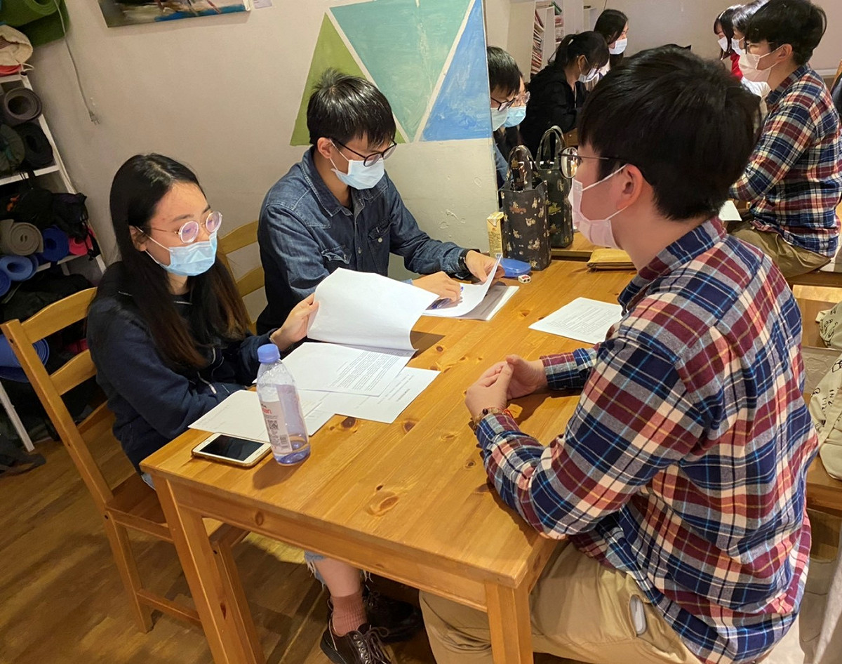 新北就服處以面試演練加強青年就業力 圖：新北市就服處提供