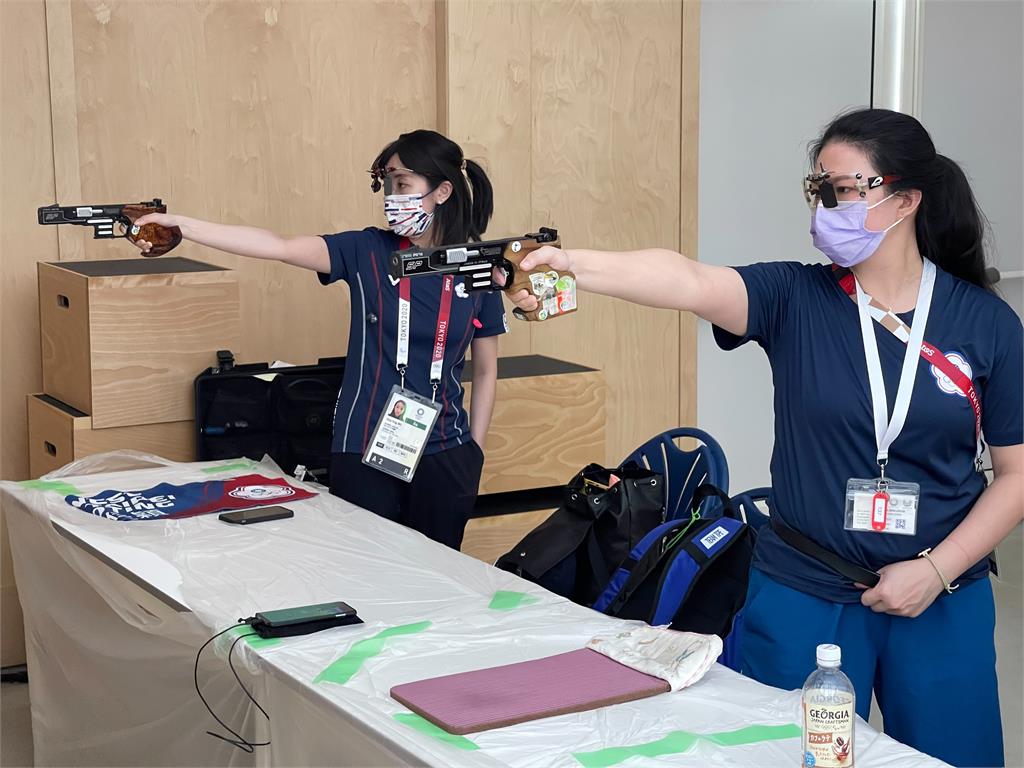 吳佳穎（左）和田家榛分別拿下第5名、第8名，2人都是生涯最佳成績。 圖：體育署