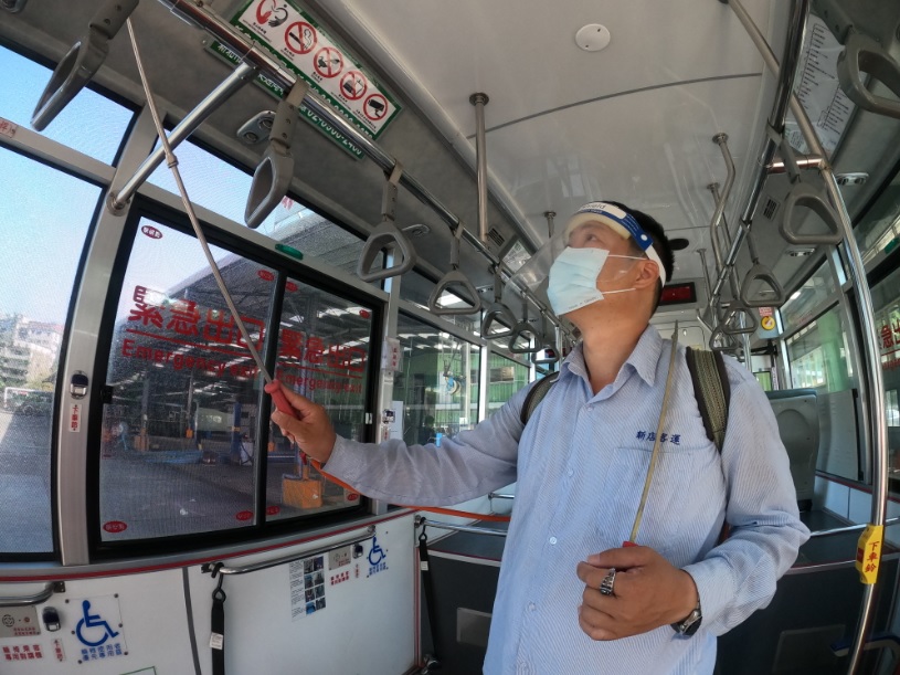 公車防疫安全不降級 圖：新北市交通局提供