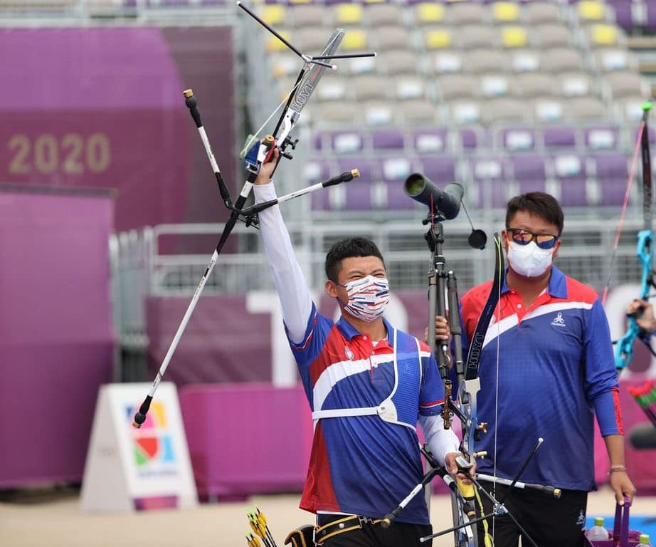湯智鈞一路過關斬將拿到銅牌戰門票，不過以3:7不敵日本選手古川高晴，第四名坐收。 圖：體育署／提供