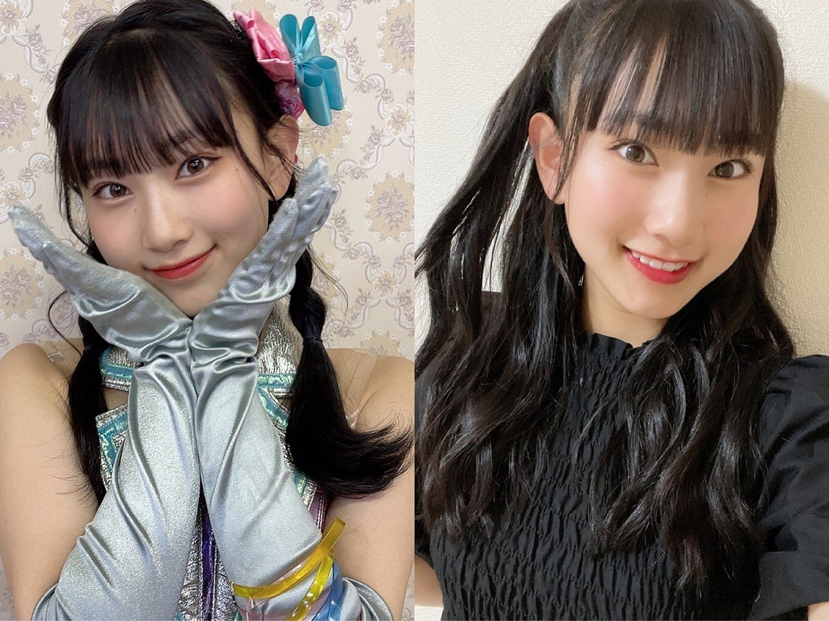 AKB48最小確診者是14歲的德永羚海。 圖：翻攝自推特