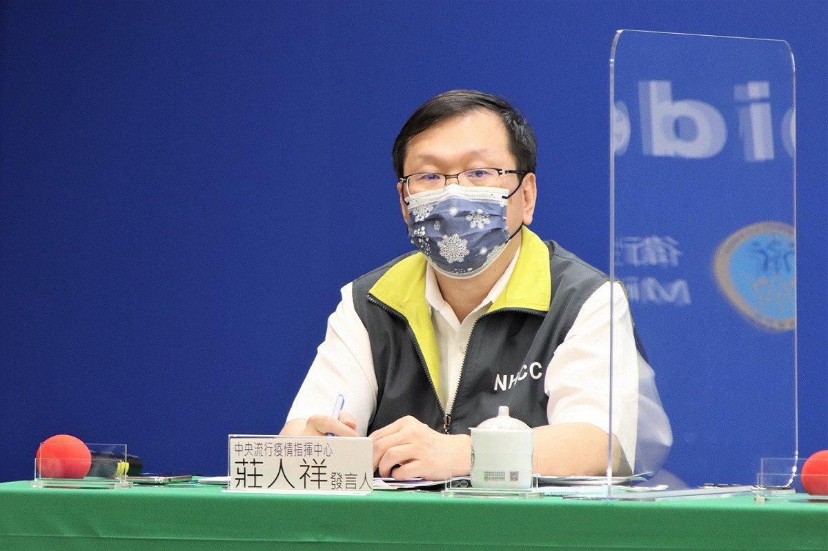 指揮中心發言人莊人祥。 圖：指揮中心／提供