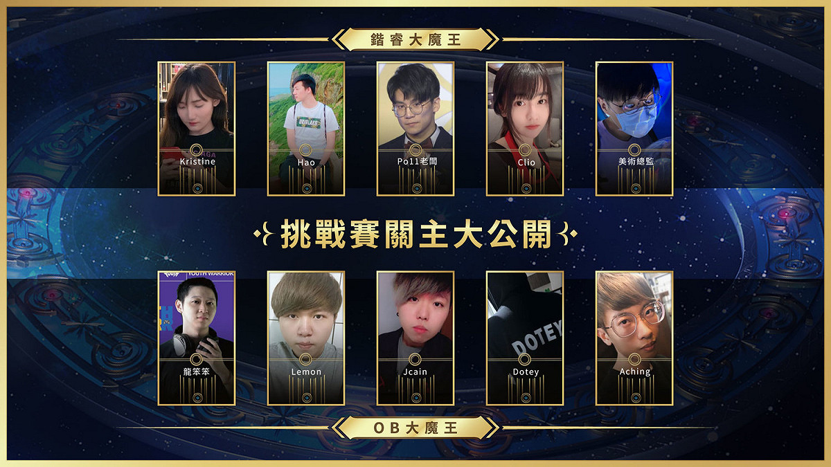 咆嘯深淵挑戰賽關主大公開。 圖：鍇睿行銷/提供