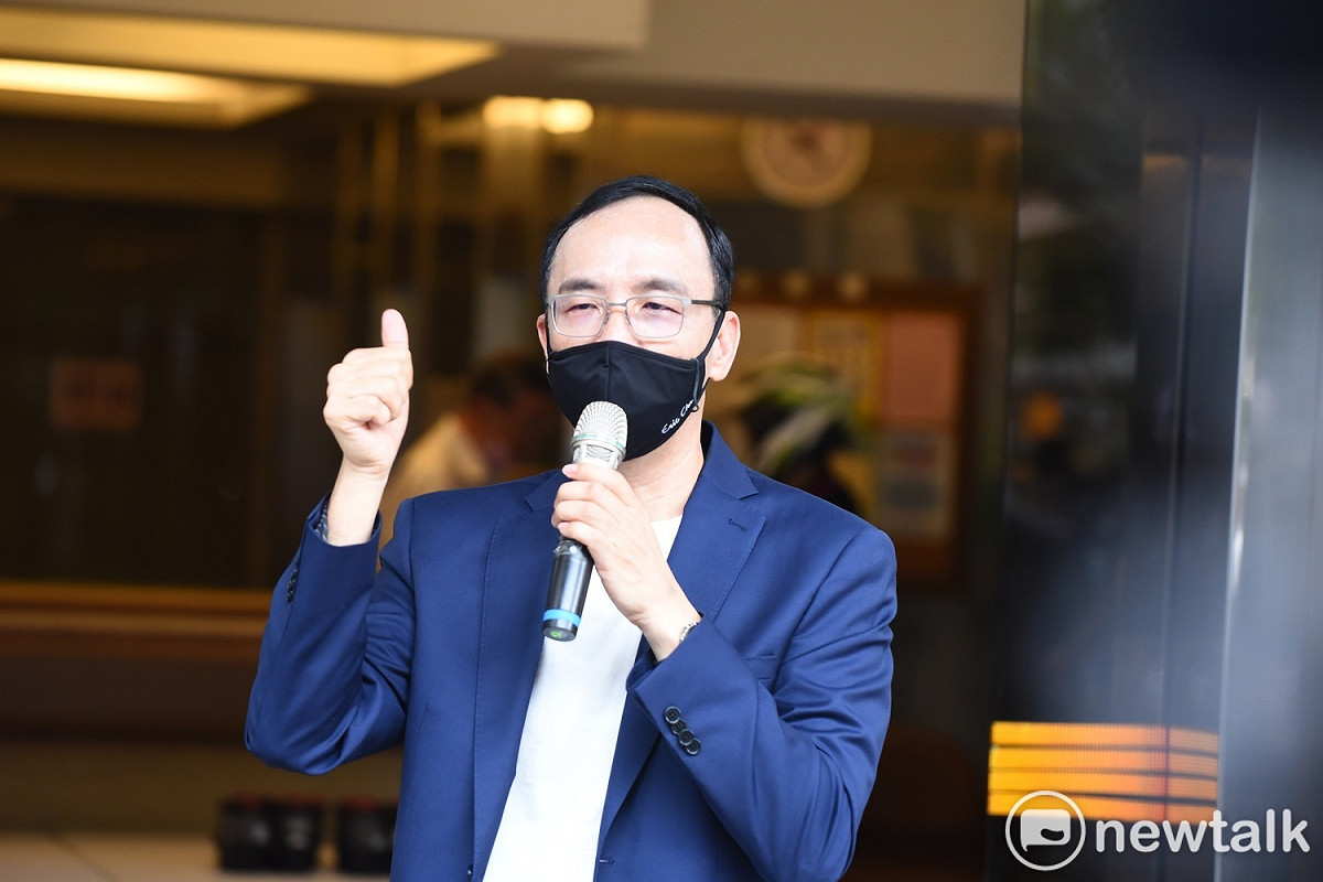 國民黨前主席朱立倫宣布參選黨主席。 圖：張良一/攝（資料照）