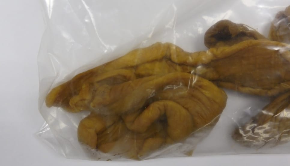 大陸出口之「鹽漬蘿蔔」被驗出甜精超標。 圖：食藥署／提供