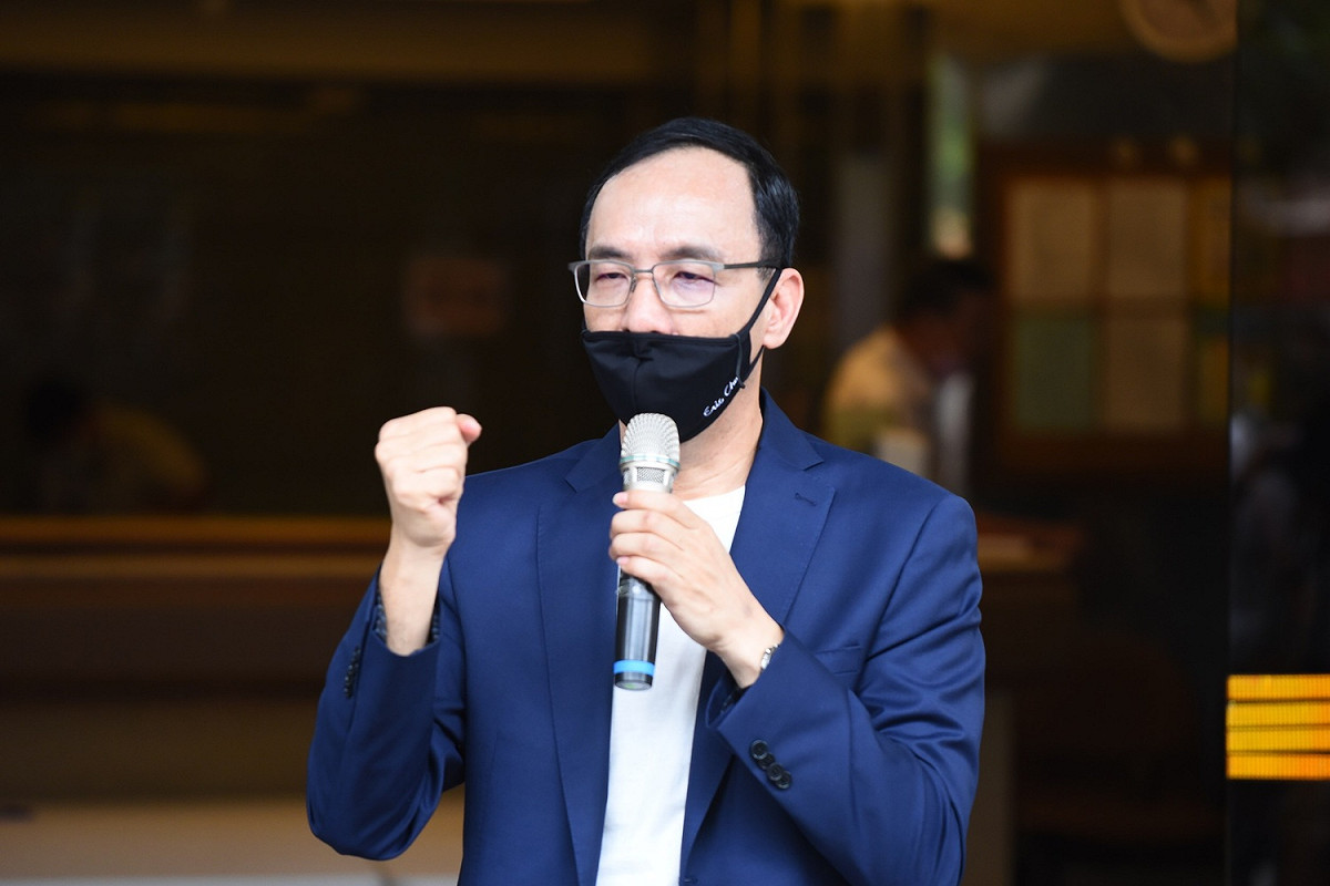 國民黨前主席朱立倫。 圖：張良一/攝（資料照）
