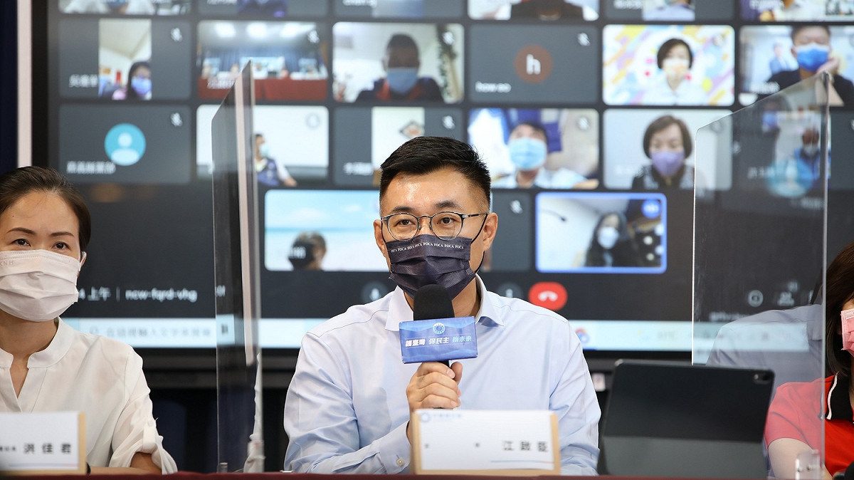 國民黨主席江啟臣。 圖：國民黨文傳會/提供