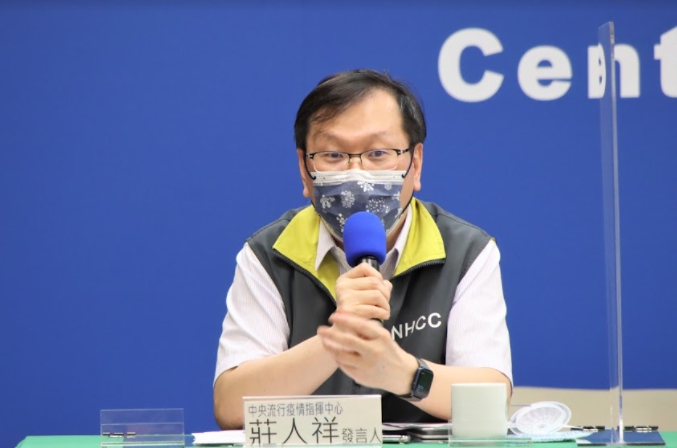 中央流行疫情指揮中心發言人莊人祥。 圖：指揮中心／提供