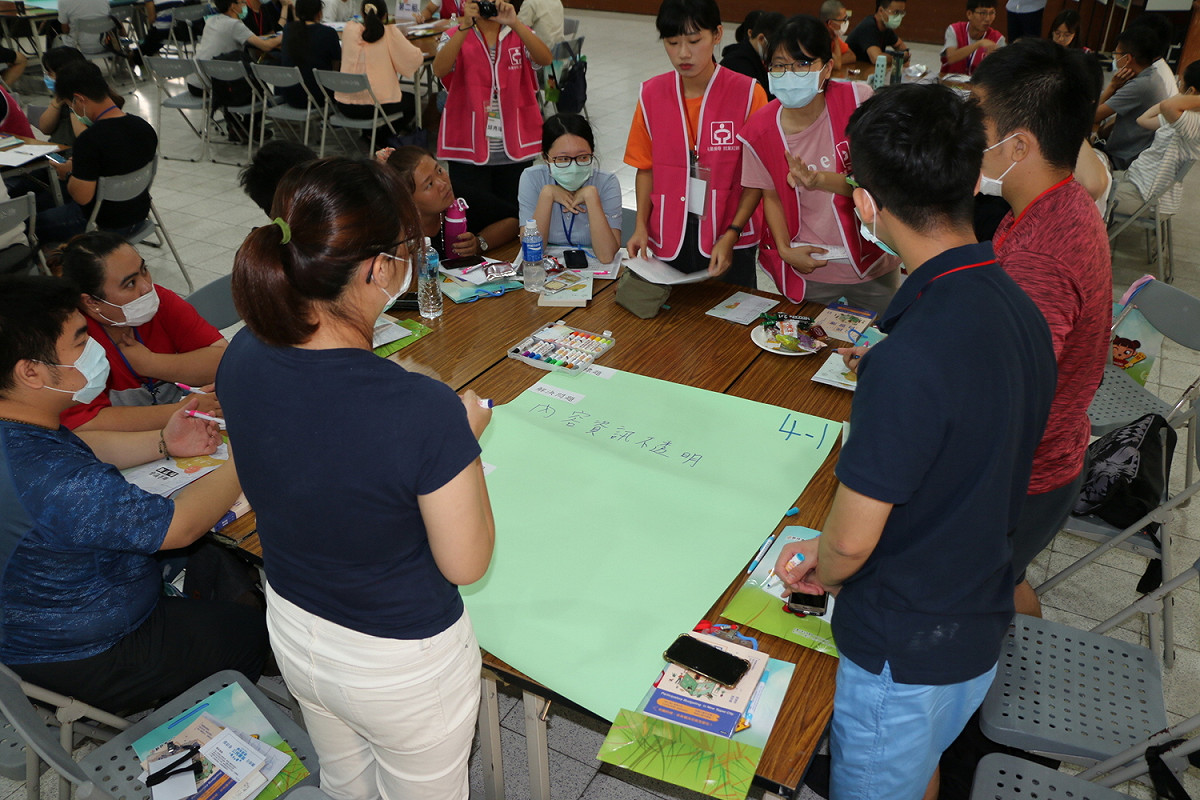 公民審議參與青年集思廣益。 圖：新北市勞工局提供