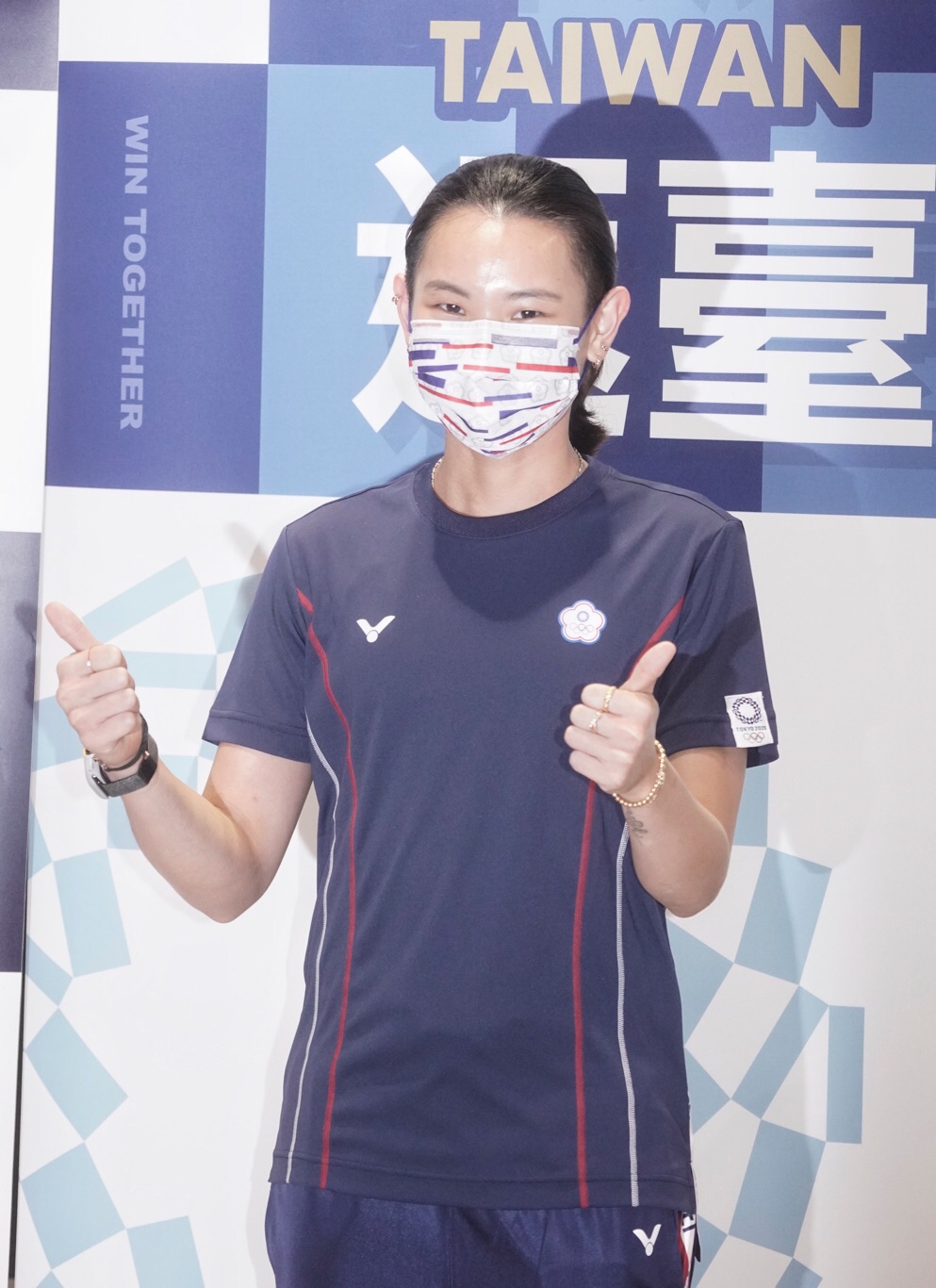 東京奧運羽球女單銀牌得主戴資穎。 圖：張良一攝