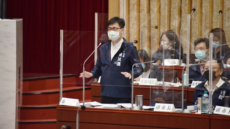 網路媒體4日公布的民調顯示，有79.9%的市民滿意高雄市長陳其邁的施政。 圖：本刊翻攝