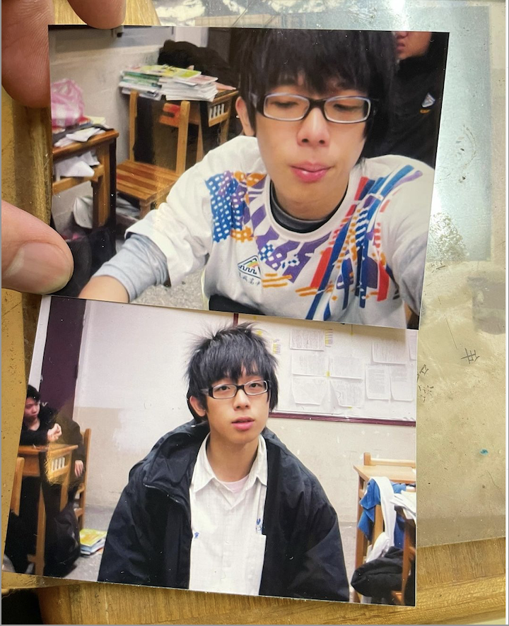 酷炫發出高中時期髮型照。 圖：翻攝IG/莊酷炫
