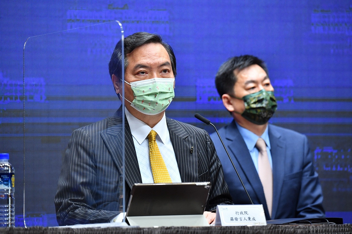 行政院發言人羅秉成。 圖：行政院提供