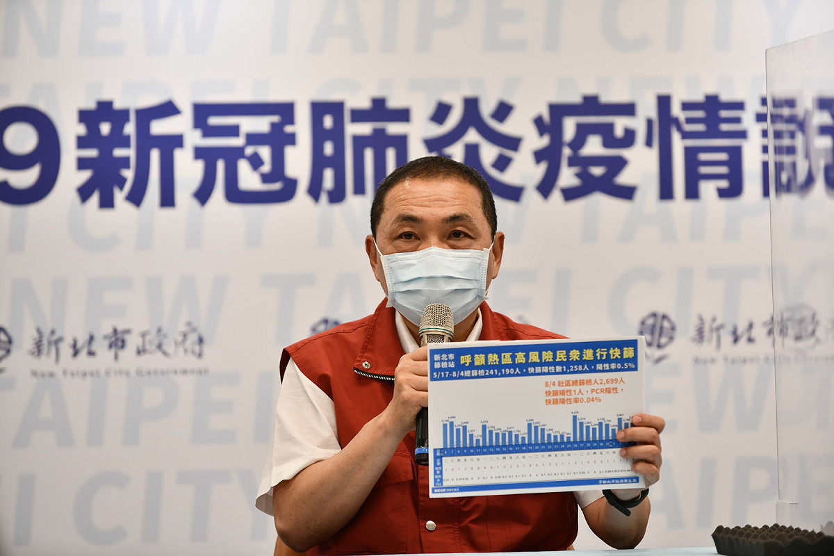 侯友宜表示，只要中央公布振興券的執行方式，新北市會加碼推出地方特惠，帶動庶民經濟。 圖：新北市政府/提供