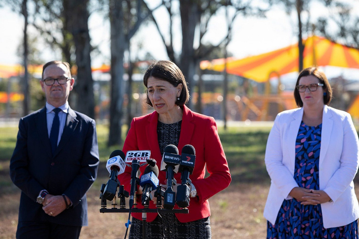 新南威爾斯州州長貝爾吉格利安（Gladys Berejiklian）希望能在本月28日之前，達成600萬劑的注射目標。 圖: 翻攝自推特/Gladys Berejiklian