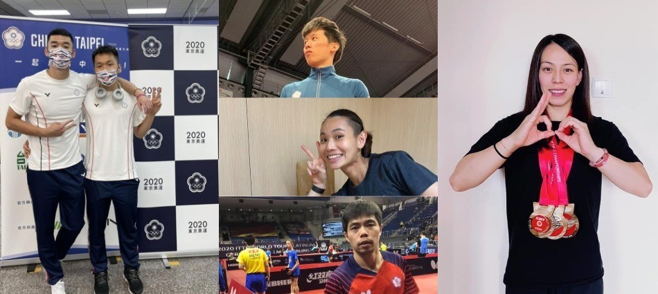代表台灣出戰東奧的選手們，有許多不為人知的暖心故事。 image source：網路溫度計