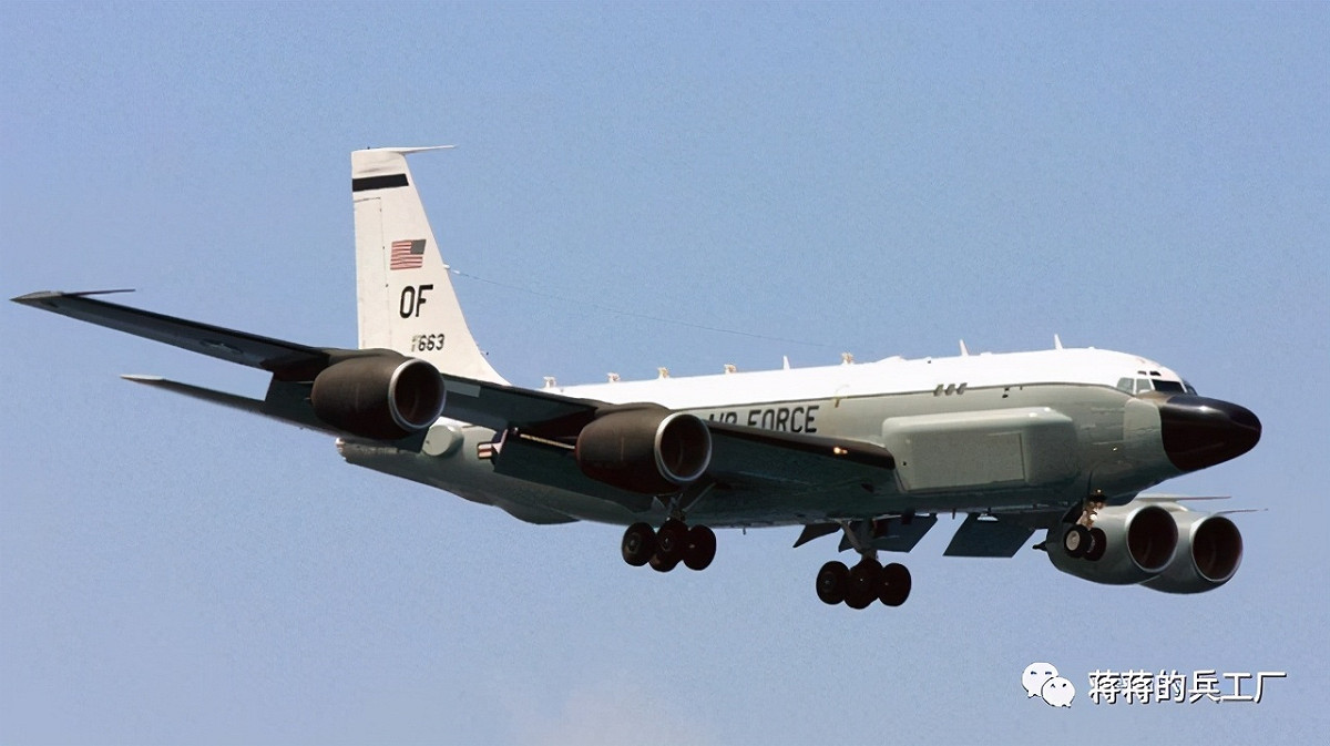 RC-135S「眼鏡蛇球(Cobra Ball)」電子偵察機。 圖：翻攝陸網「蔣蔣的兵工廠」