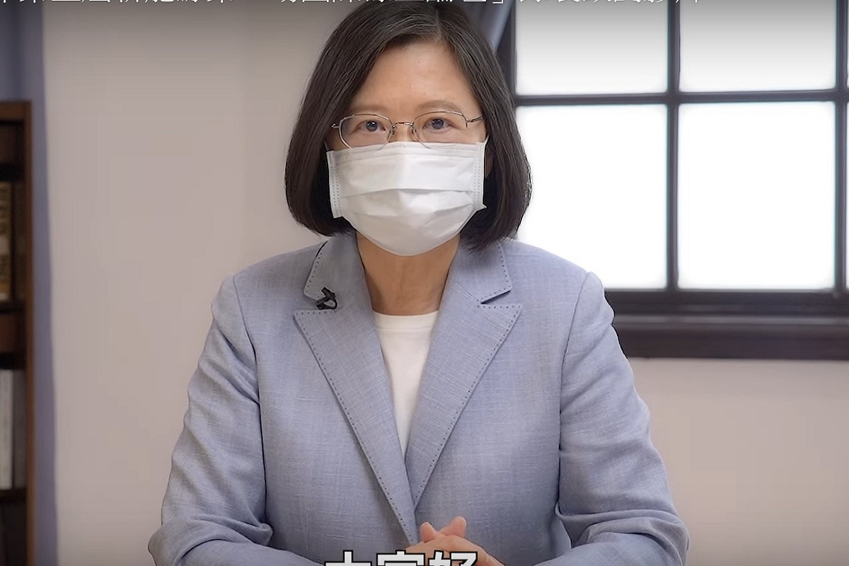 總統蔡英文 圖:總統府youtube