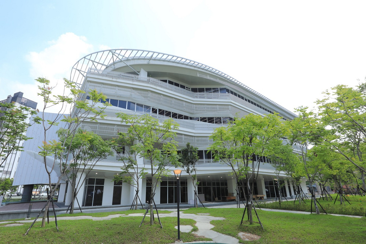 國家電影中心建築外觀。 圖：新北市新聞局提供