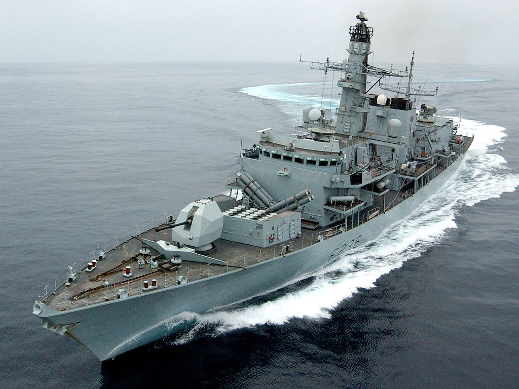 英國皇家海軍「23型」導彈護衛艦「蒙特羅斯號(F236)」。 圖：翻攝維基百科/OGL v1.0