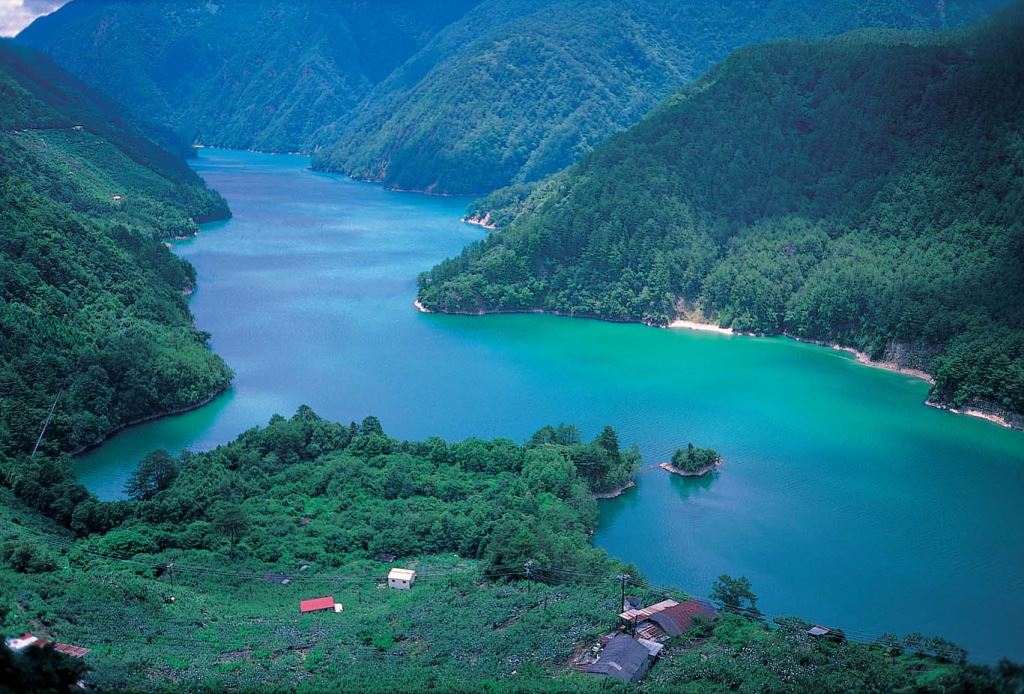 德基水庫。 圖：取自台中觀光旅遊網