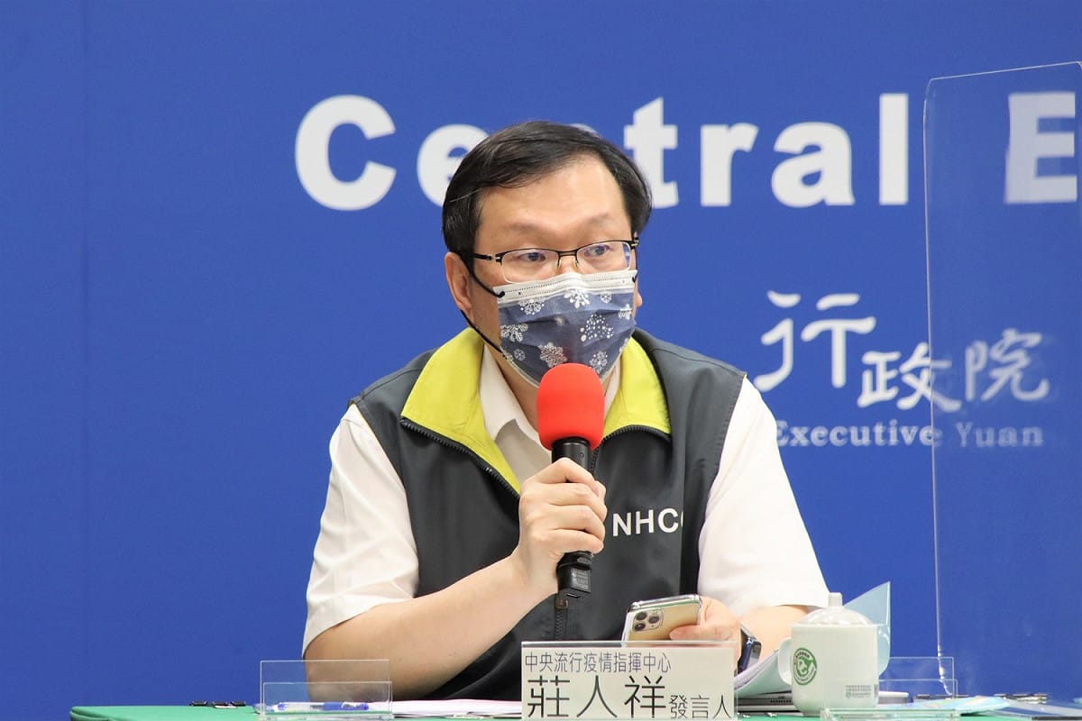 指揮中心發言人莊人祥 圖：指揮中心/提供