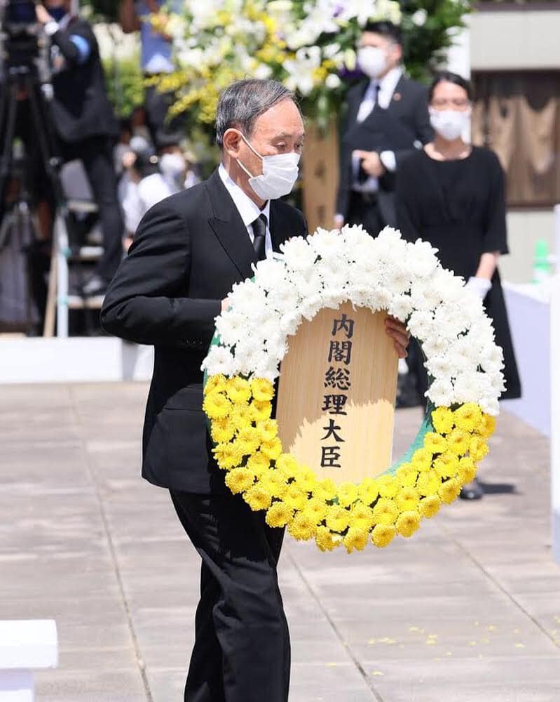 日本首相菅義偉。 圖：取自首相官邸臉書