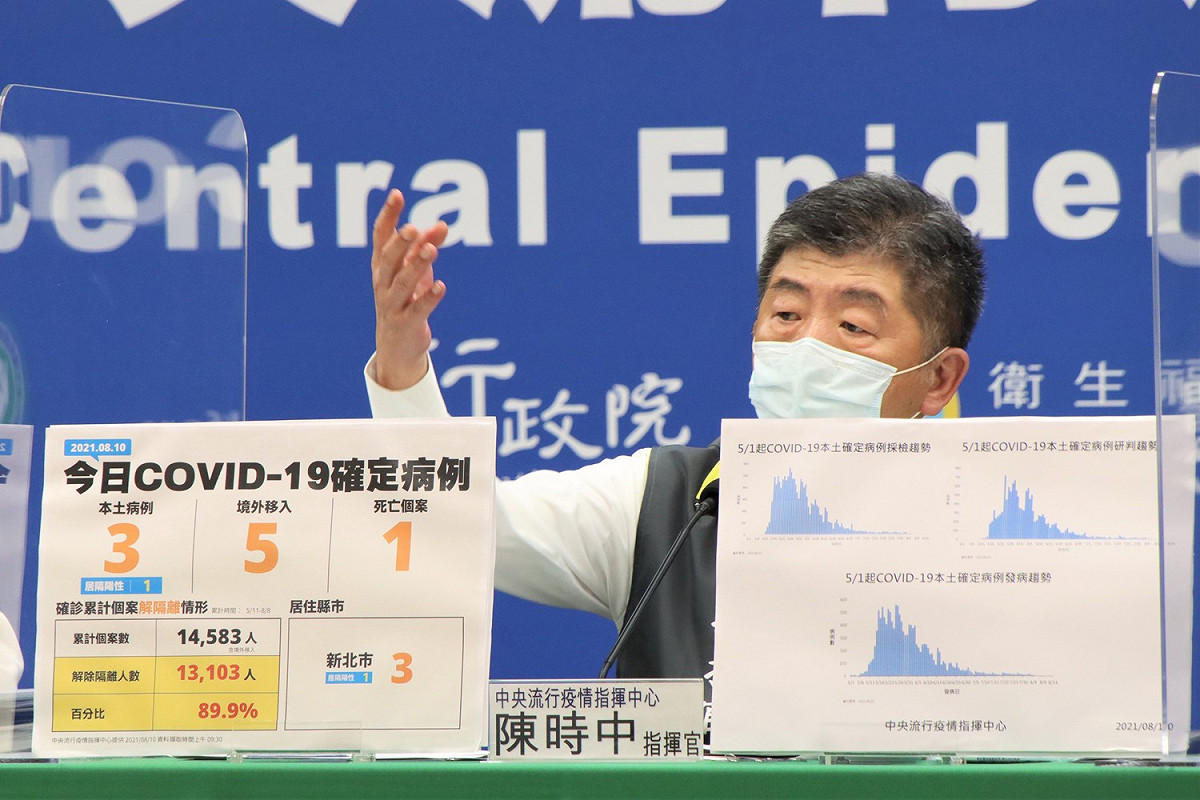 指揮中心指揮官陳時中 圖：指揮中心/提供