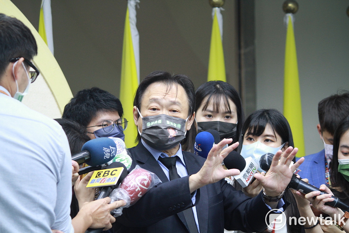 民進黨台北市議員王世堅。 圖：周煊惠 / 攝