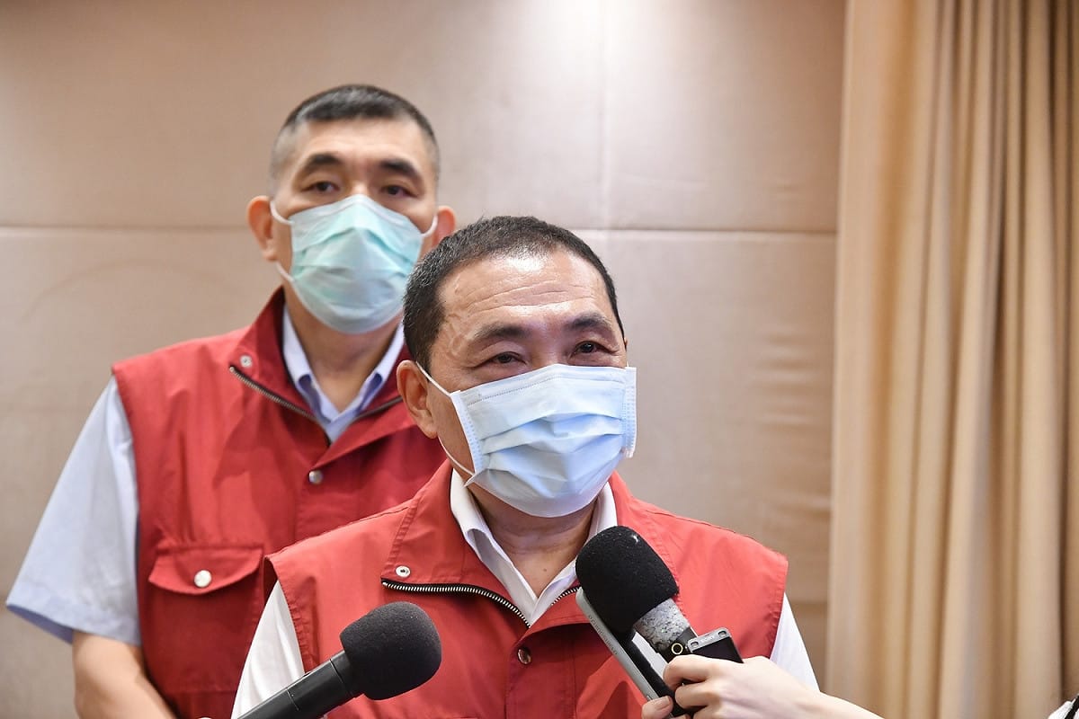 永和區２周內爆３例確診，侯友宜呼籲民眾出來廣篩，透過不斷的篩檢，盡早阻斷隱形傳播鏈。 圖：新北市政府／提供