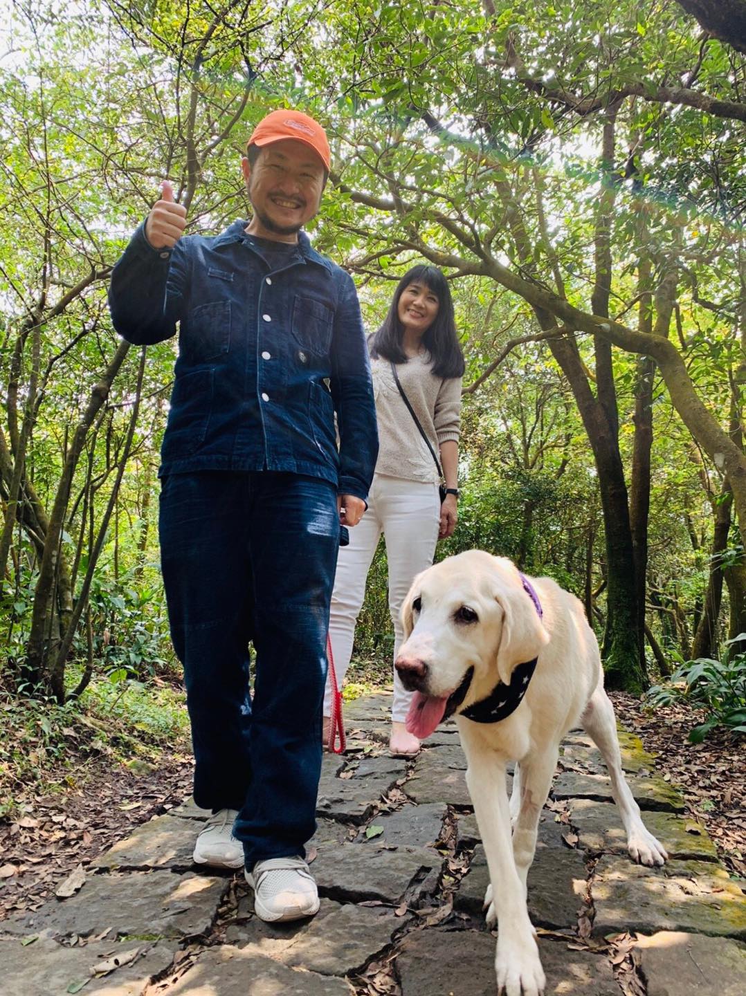 九把刀與其岳母。 圖：翻攝自九把刀臉書