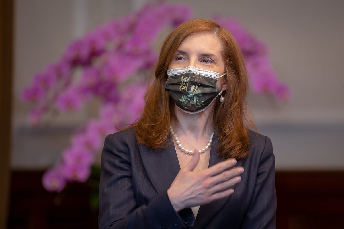 澳洲新任駐台代表露珍怡（Jenny Bloomfield） 圖：總統府提供