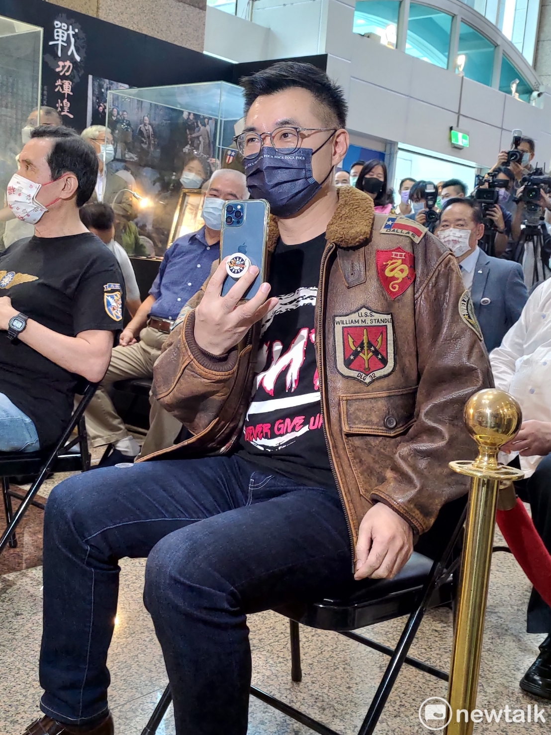 國民黨主席江啟臣主導期間，國民黨於去年全代會拋出「憲法九二」的「九二共識」衍生名詞。 圖：黃建豪/攝（資料照）
