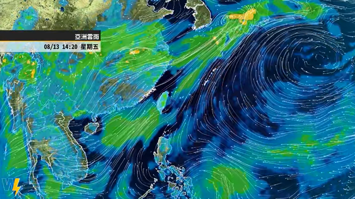 彭啟明表示午後熱對流的氣候將影響7到10 天。 圖：翻攝自天氣風險臉書