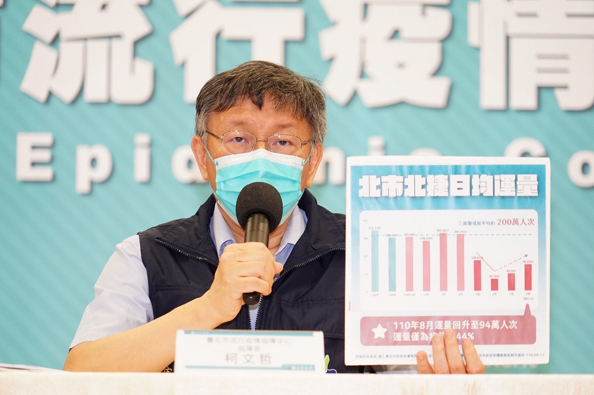 台北市長柯文哲。 圖：台北市政府 / 提供